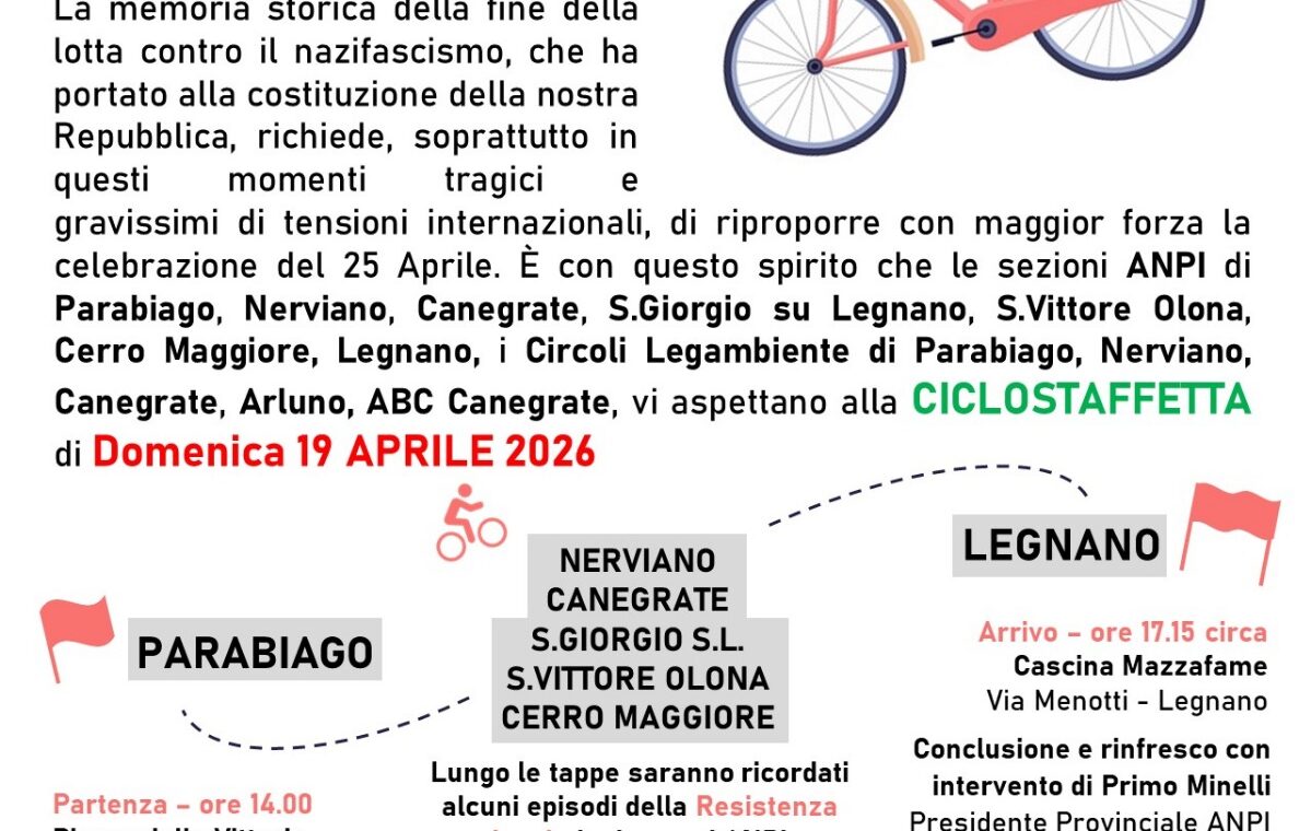 5^ Ciclostaffetta della Liberazione 19-04-2026